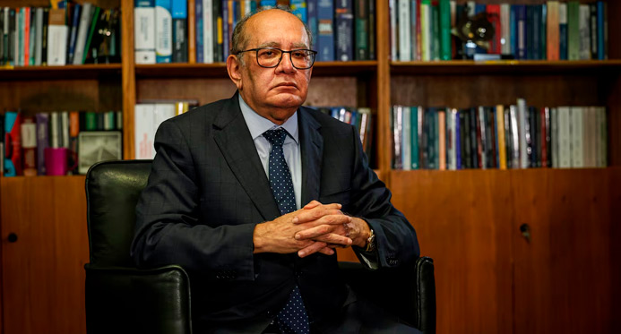Não há "ditadura da toga" no Brasil, afirma Gilmar Mendes