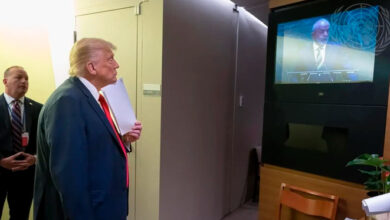 ONU divulga foto de Trump assistindo Lula discursar na Assembleia Geral