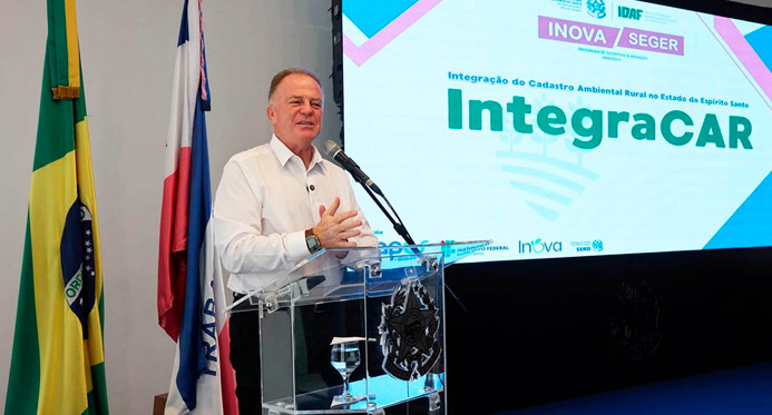 Governo do ES lança projeto para alavancar os processos de análise e validação do CAR