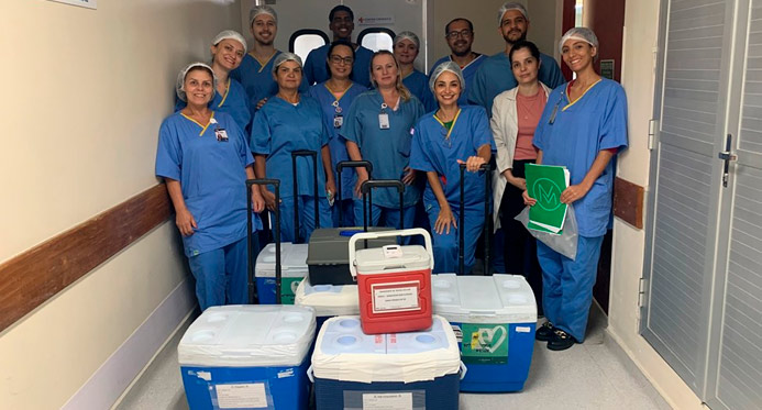 Após cinco anos, Hospital Central do ES volta a realizar captação de pulmões