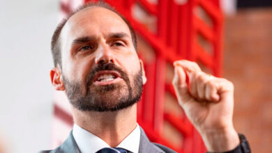 Eduardo Bolsonaro diz que ser chamado de réu pelo STF é “motivo de orgulho”