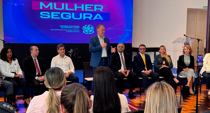 Governo do ES lança monitoramento eletrônico de agressores pelo Programa Mulher Segura