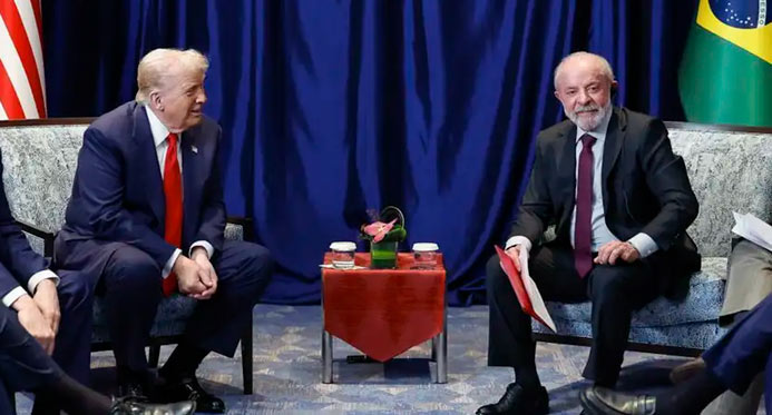 Lula agradece Trump por corte de tarifa e espera "zerar celeuma" com os EUA