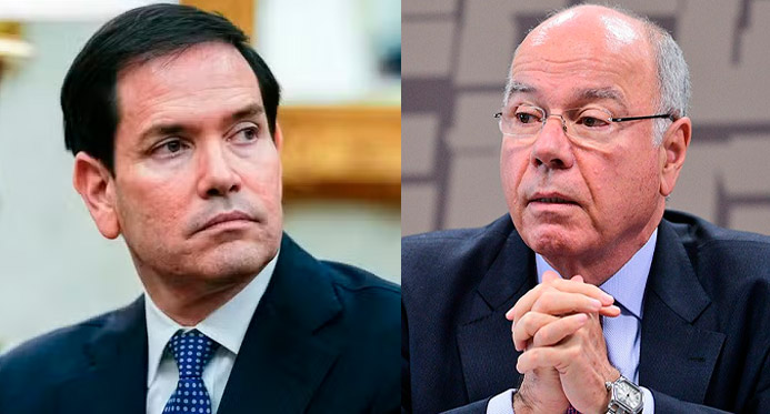 Mauro Vieira e Marco Rubio avançam em negociações sobre tarifas