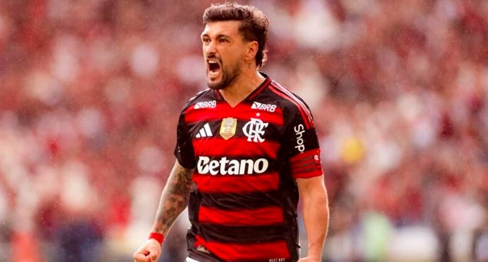 Arrascaeta é finalista no tradicional prêmio Rei da América