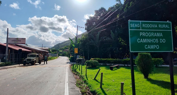 Caminhos do Campo entrega quase 290 quilômetros de estradas rurais em 2025