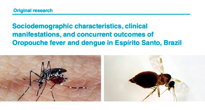 Estudo da Sesa sobre Dengue e Oropouche ganha destaque em revista científica da OPAS