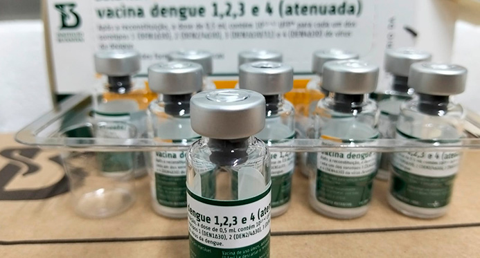 Espírito Santo recebe primeira remessa da vacina contra dengue do Butantan