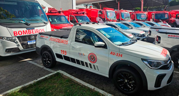Governo do ES investe R$ 23,2 milhões em novos veículos para Bombeiros e Polícia Científica