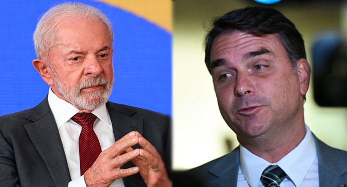 Lula e Flávio Bolsonaro lideram ranking de rejeição, aponta pesquisa