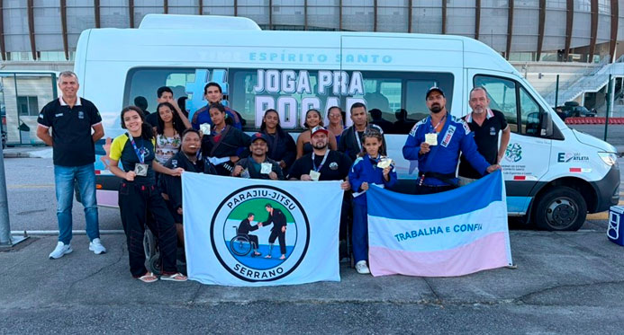 Capixabas conquistam oito medalhas no Sul-Americano de jiu-jitsu
