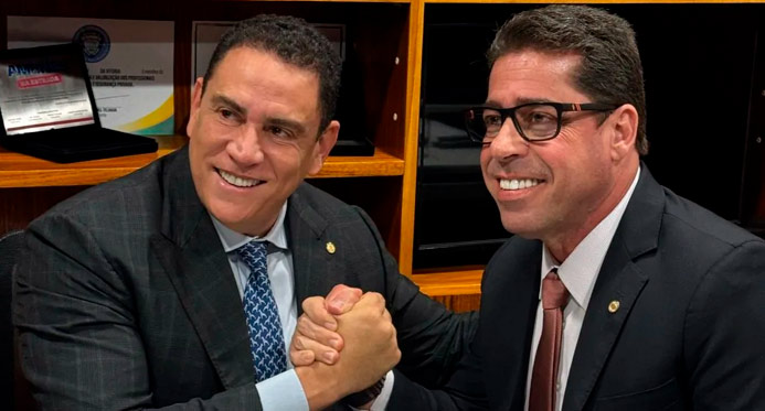 Da Vitória e Marcelo Santos comemoram aval do TSE à federação União Progressista no ES