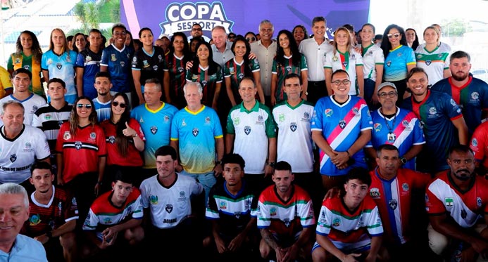 Governo do ES realiza entrega de uniformes para a maior edição da Copa Sesport