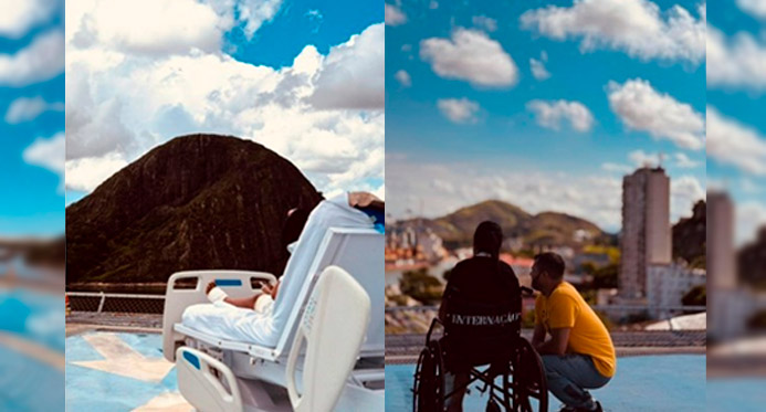 Projeto ‘Brisa da Esperança’ leva acolhimento e bem-estar aos pacientes do Hospital São Lucas