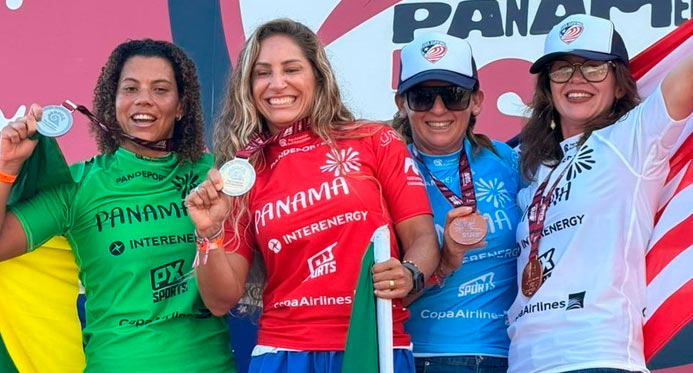 Capixabas dominam pódio internacional com ouro e prata no Pan de Bodyboard