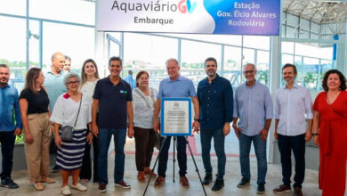 Casagrande e Ferraço inauguram estação do Aquaviário e melhorias na Rodoviária de Vitória