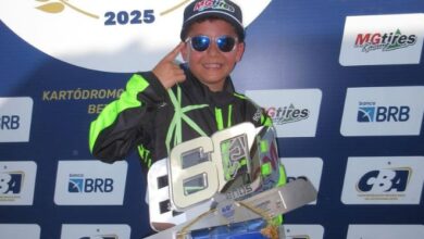 Aos 11 anos, capixaba campeão brasileiro de kart disputa o Sul-Americano no Rio Grande do Sul