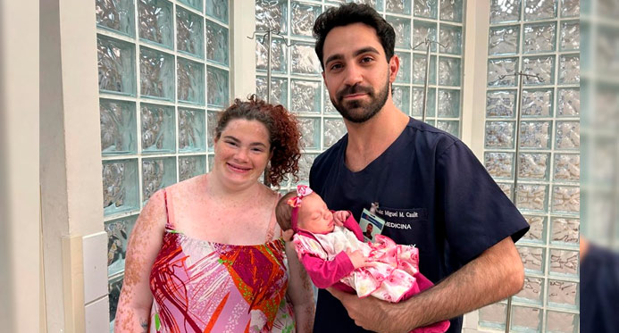 Bebê de 14 dias é salva por equipe do Hospital Dr. Jayme após engasgo grave