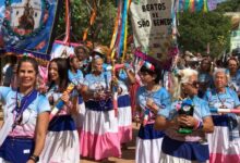 Festa de Caboclo Bernardo reúne 26 bandas de congo e jongo em Regência