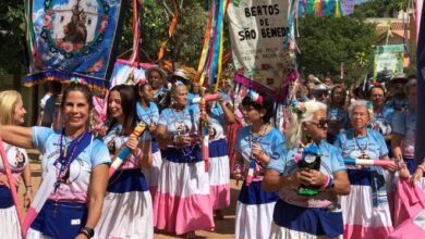 Festa de Caboclo Bernardo reúne 26 bandas de congo e jongo em Regência