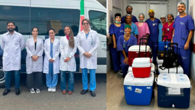 Hospital Estadual Sílvio Avidos coordena captação de órgãos para seis receptores