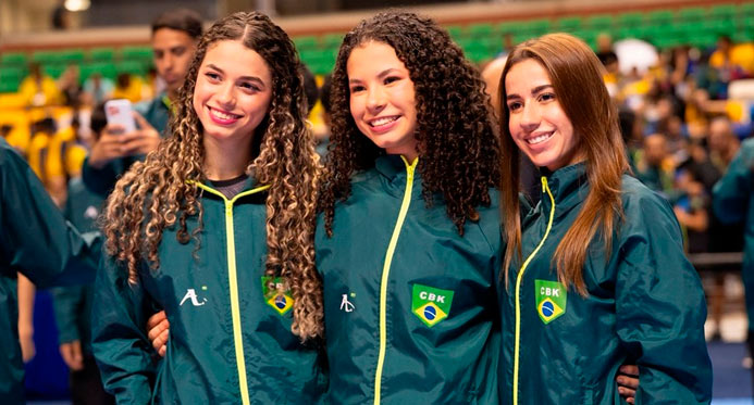 Trio capixaba representa o Brasil no Pan-Americano de Karatê Sênior
