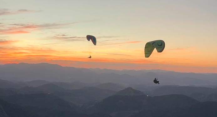 Afonso Cláudio sedia revoada do 2º Circuito de Parapente neste domingo (28)
