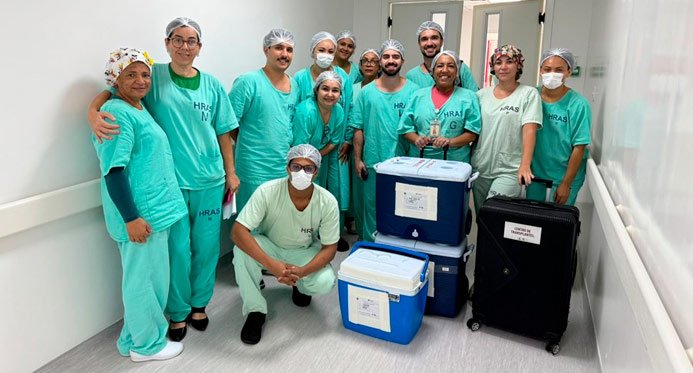 Hospitais do Estado realizam captações de múltiplos órgãos em São Mateus e Vitória