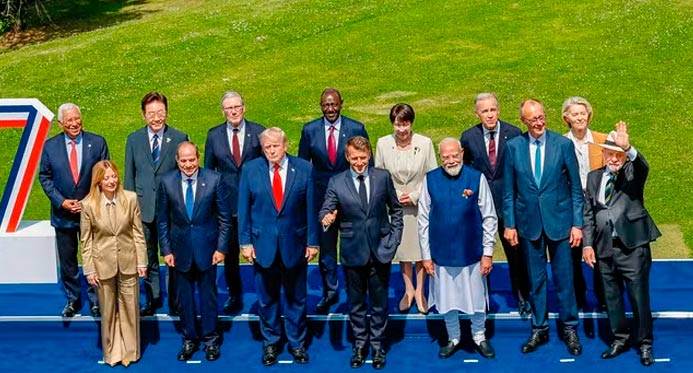 No G7, Lula discursa contra a desigualdade e critica gastos militares globais