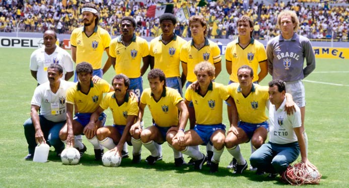 Site elege camisa do Brasil na Copa de 86 entre as mais bonitas da história