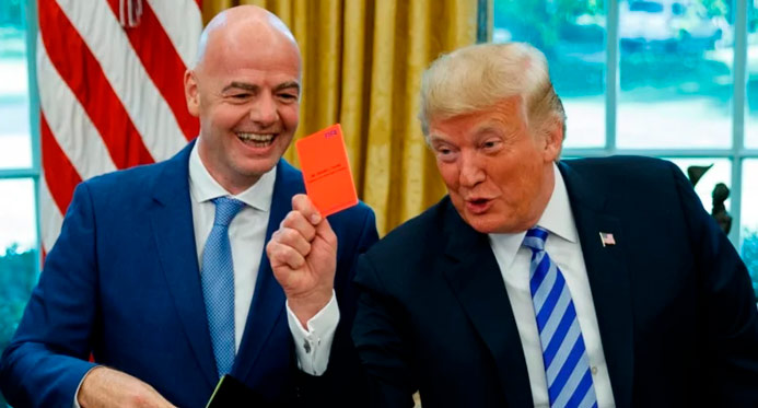 Infantino é denunciado ao COI por violar política de neutralidade na Copa – Em Dia ES