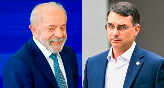 Lula e Flávio Bolsonaro empatam com 48% de rejeição para a disputa presidencial de 2026 – Em Dia ES