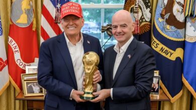 Trump ataca juiz brasileiro e admite que pediu para Fifa revisar cartão de jogador dos EUA