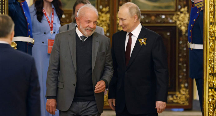 Lula e Putin conversam por telefone sobre comércio, Brics e cenários internacionais – Em Dia ES