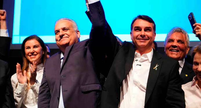 Sem apoio do Centrão, Flávio opta por vice do próprio partido para o Planalto – Em Dia ES