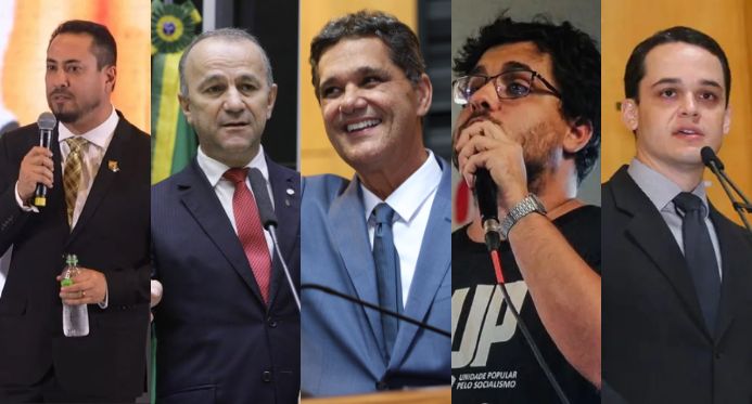 cinco candidatos estão oficialmente na disputa pelo Palácio Anchieta – Em Dia ES
