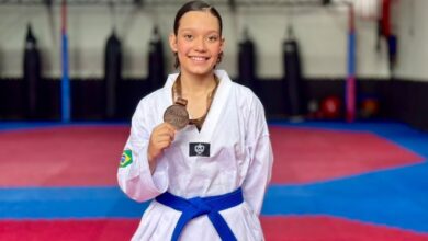 Aluna de Cariacica conquista bronze no taekwondo e tem melhor resultado do ES nos JEBs – Em Dia ES